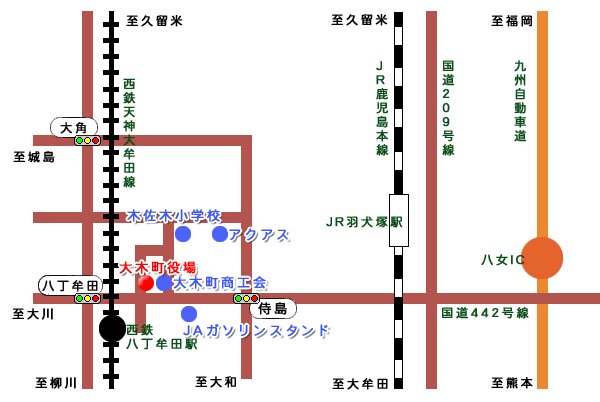（地図）交通アクセス
