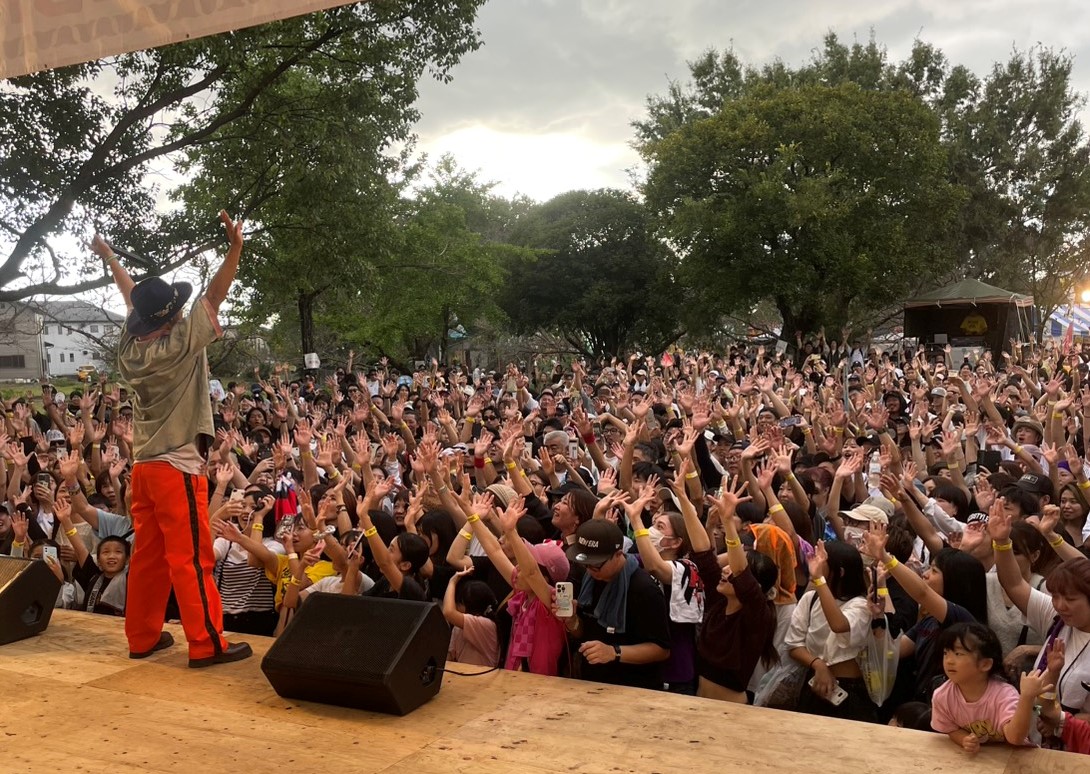 堀DAYミュージック会場の様子